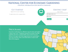 Tablet Screenshot of nationalcentereg.org